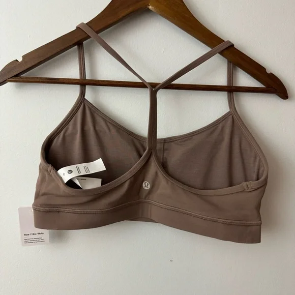 New Lululemon Flow Y Bra Nulu Light Support size 10 - Picture 3 of 8
